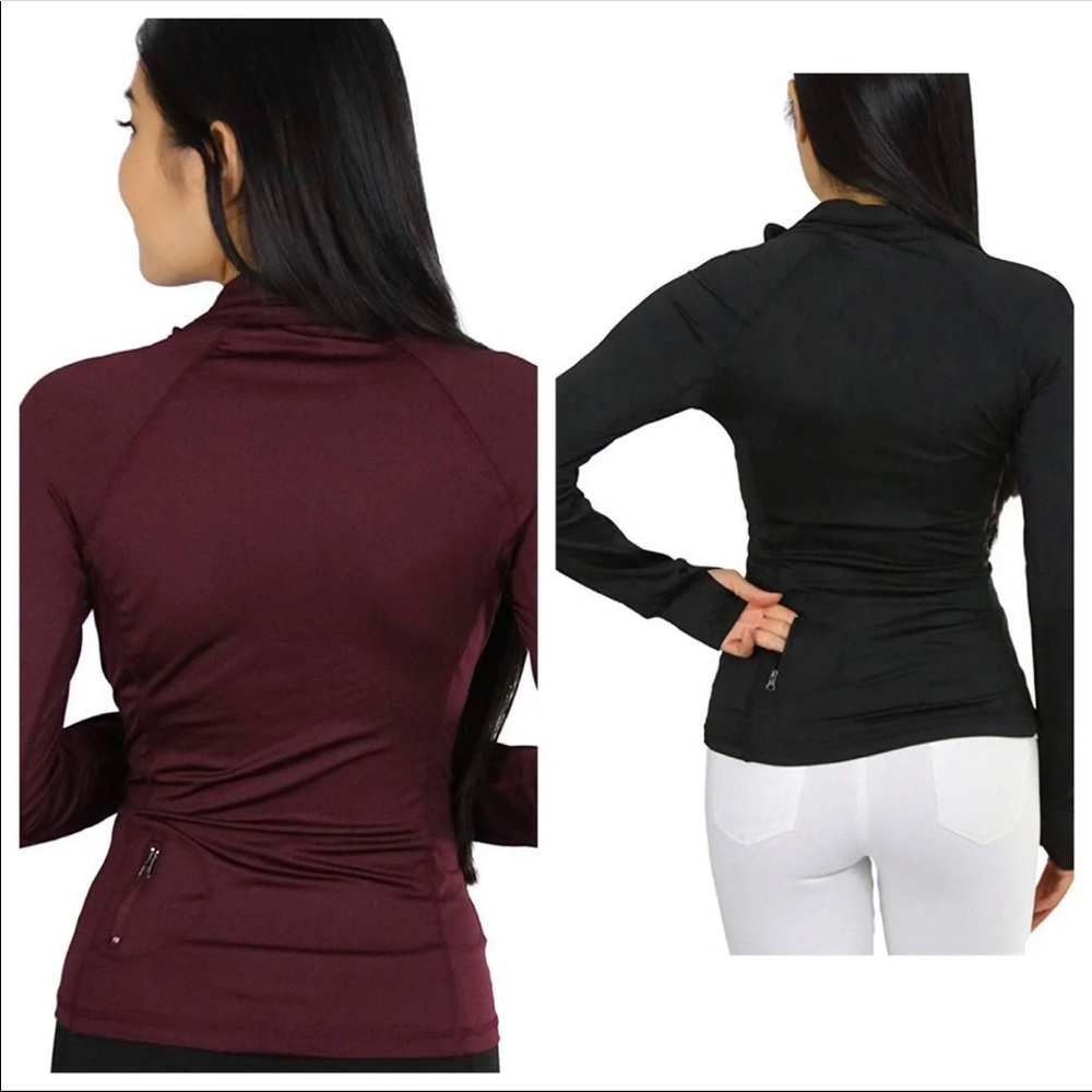 2 Form Fitting Jackets, Medium, Euc - image 2